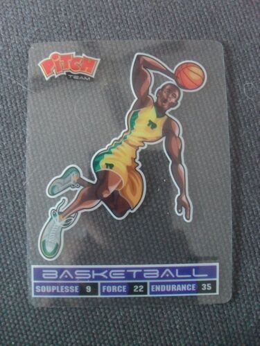 Lamincard Carte Pitch Pro Team - 11/200 Basket Ball