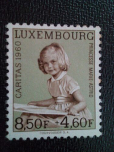 Timbre Luxembourg Yt 594 Princesse Marie-Astrid 1960 ( 090904 )