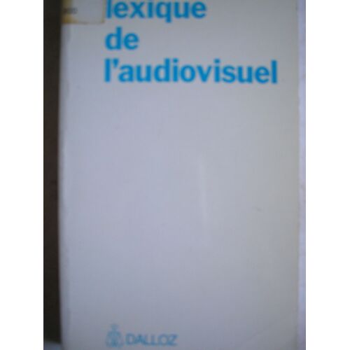 Lexique De L'audiovisuel