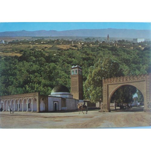 Tunisie.. Tozeur , Au Verso Timbre 100 République Tunisienne