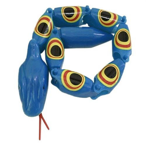 Figurine Serpent De 12 Pouces 97be,Faux Boa,Fournitures De Fête,Jouet De Farces Pour Enfants,Accessoires De Farces Pratiques,Fournitures Préscolaires - Type Blue