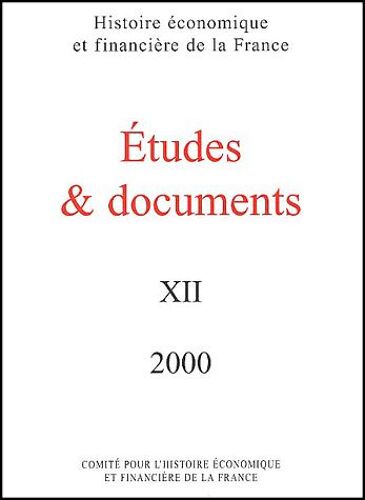 Etudes & Documents N° 12/2000
