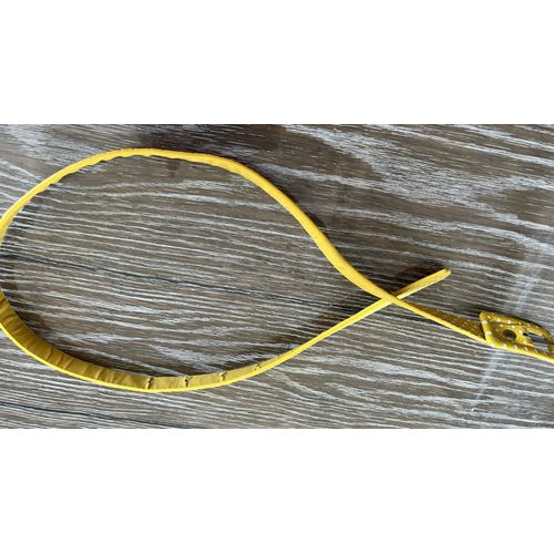 Ceinture Enfant Jaune Points Blancs