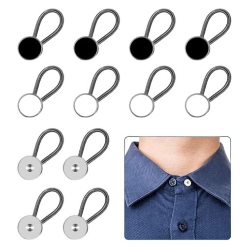 Paquet De 12 Rallonges De Taille Pour Jeans - Rallonge De Bouton Sans Couture 10 Mm