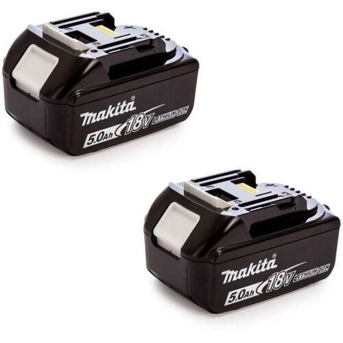 MAKITA Pack de 2 batteries 18V 5Ah Li-ion avec temoin de charge