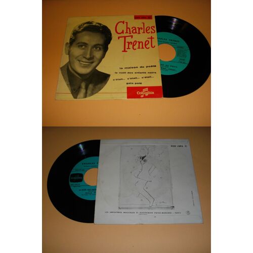 Charles Trenet § 45t 4 Titres § La Maison Du Poete