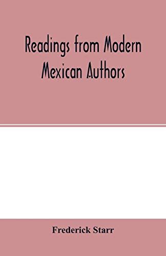 Readings From Modern Mexican Authors