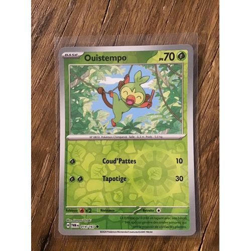 Ouistempo Reverse 014/167 Série Écarlate Et Violet Mascarade Crépusculaire