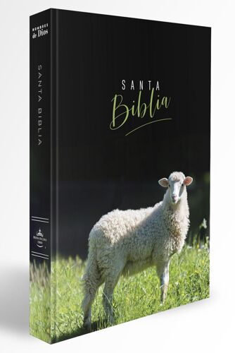 Biblia Rvr60 Letra Grande Tamaño Manual, Tapa Dura Con Nombres De Dios, Cordero De Dios / Spanish Bible Rvr60 Handy Size Lp With Names Of God, Lamb Of God