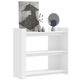 vidaXL Table console blanc 100x35x90 cm bois d'ingénierie