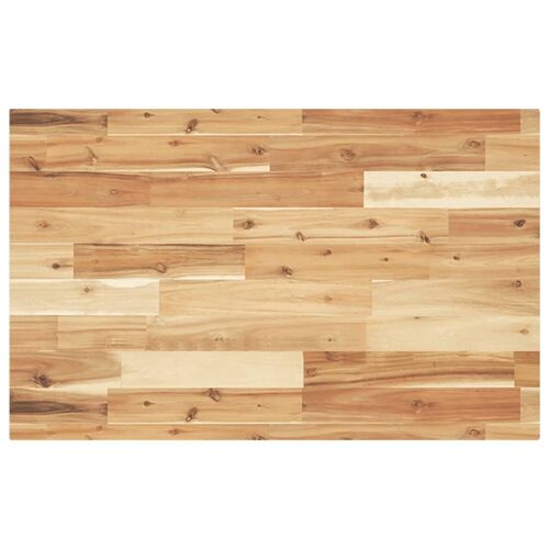 Vidaxl Dessus De Bureau Fini À L'huile 120x50x4cm Bois D'acacia Massif