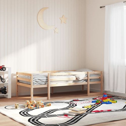 vidaXL Cadre de lit pour enfants sans matelas 90x190 cm pin massif