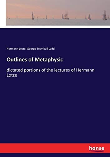 Outlines Of Metaphysic