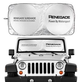 Pare-Soleil De Pare-Brise De Voiture,Parasol Automatique,Jeep Renegade Wrangler Trafffosot Compass Trailhawk Rubicon Commander Pages - Type For Renegade