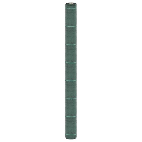 vidaXL Membrane anti-mauvaises herbes vert 1,5x10 m PP