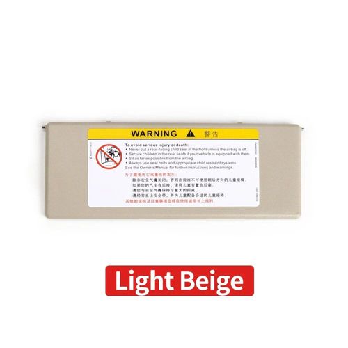 Miroir De Maquillage Intérieur De Voiture,Pare-Soleil Automatique,Couverture De Miroir Pour Buick Regal,Lacrosse,Encigverano,Excelle,Malibu - Type Light Beige