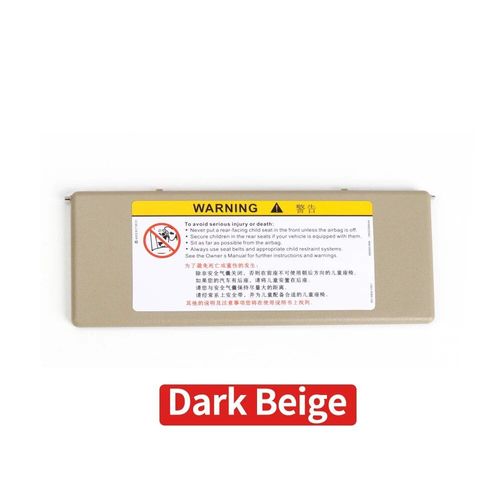Miroir De Maquillage Intérieur De Voiture,Pare-Soleil Automatique,Couverture De Miroir Pour Buick Regal,Lacrosse,Encigverano,Excelle,Malibu - Type Dark Beige