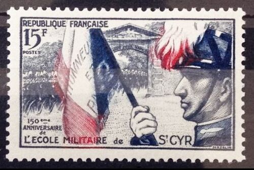 Ecole Militaire Saint-Cyr 15f (Impeccable N° 996) Neuf** Luxe (= Sans Trace De Charnière) - France Année 1954 - N29302