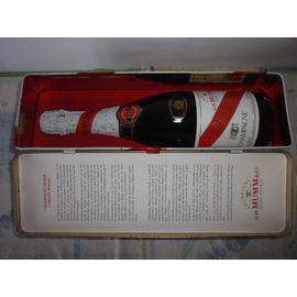 Bouteille De Champagne Brut - Cordon Rouge « G.H. Mumm & Cie » - Étui En Métal
