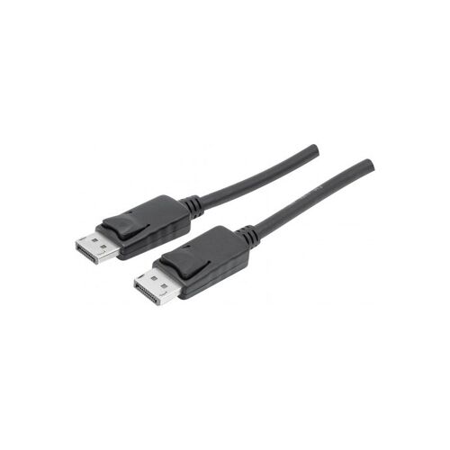 exertis Connect - Câble DisplayPort - DisplayPort (M) pour DisplayPort (M) - DisplayPort 1.2 - 1 m - support Dolby DTS-HD Master Audio, support Dolby TrueHD, prend en charge la 4K (4096 x 2160) - noir