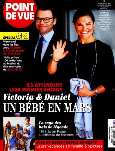 Point De Vue 3292 :Victoria Et Daniel Un Bébé En Mars