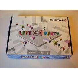 LG AGF215 - Lunettes 3D party pack