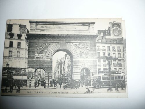 Cnb Paris :La Porte St Martin Début 20ème Siècle.
