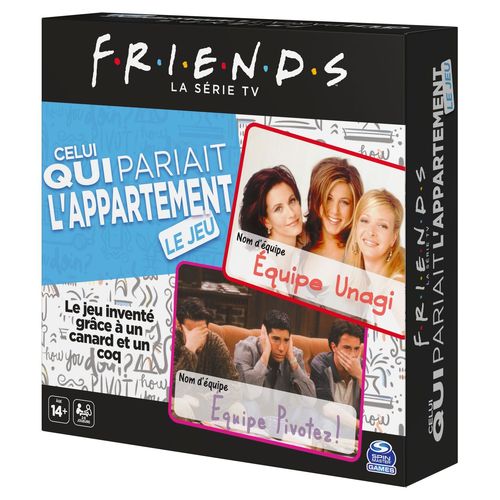 Games Jeu De Questions Friends «  Celui Qui Pariait Lappartement »