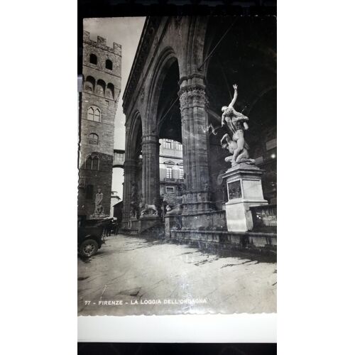 Carte Postale: Florence, La Loggia Dell'Orcagna 1951
