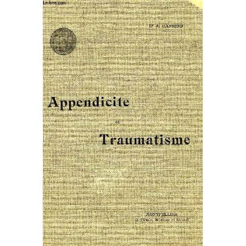Appendicite Et Traumatisme