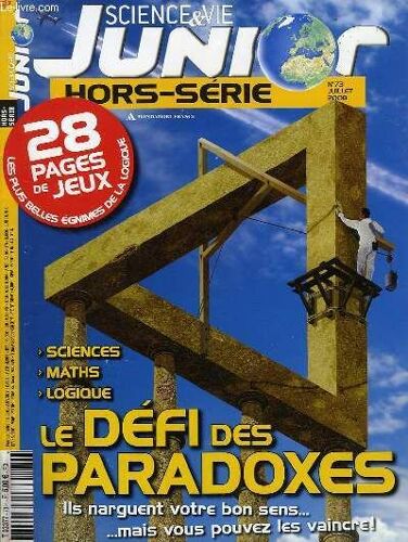 Science & Vie Junior H.S., N° 73, Juillet 2008