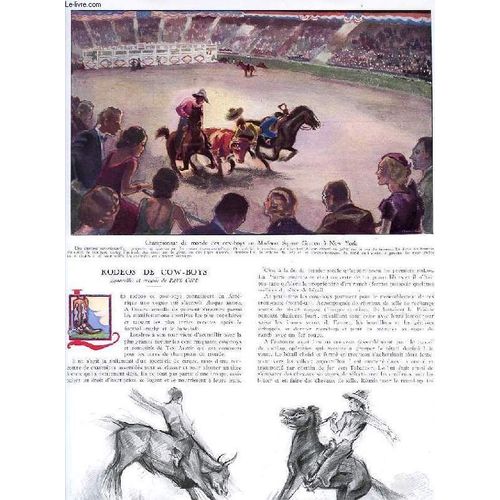 Rodeos De Cow-Boys (Extrait De L'illustration)