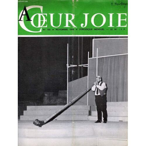 A Coeur Joie, N° 103, Nov. 1968