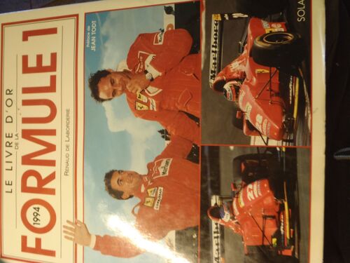 Le Livre D Or De La Formule 1 Solar 1994