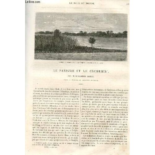 Le Tour Du Monde - Nouveau Journal Des Voyages - Livraison N°455,456 Et 457 - Le Pandjab Et Le Cachemir Par Guillaume Lejean (1866).