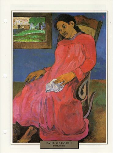 Fiche Chefs-DOeuvres Des Impressionnistes Faaturuma Paul Gauguin