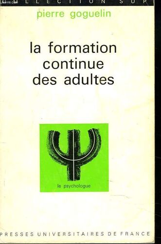 La Formation Continue Des Adultes
