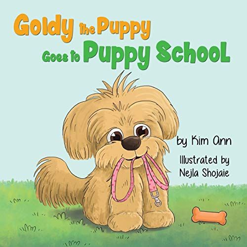 Goldy The Puppy Goes To Puppy School