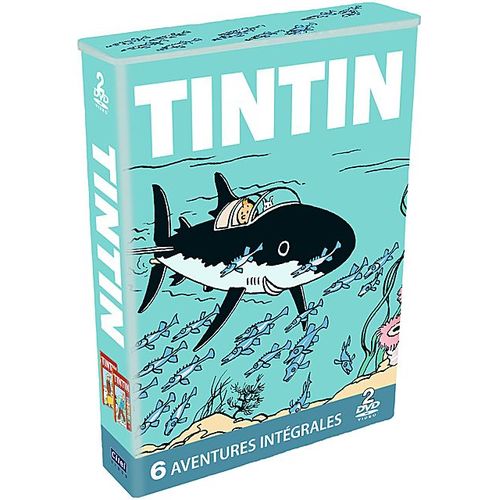 Tintin : 6 Aventures Intégrales - Coffret N° 1 - Coffret Métal - Édition Limitée