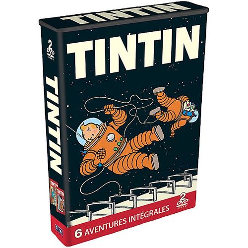 Tintin : 6 Aventures Intégrales - Coffret N° 2 - Coffret Métal - Édition Limitée