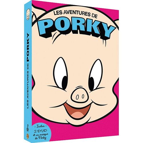 Coffret 2 Dvd + 1 Masque - Les Aventures De Porky - Pack