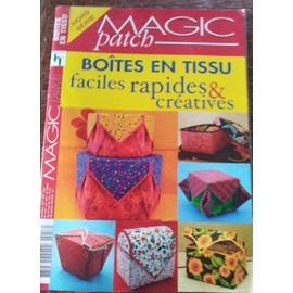 Magic Patch Boites En Tissu N° 58 Ed De Saxe