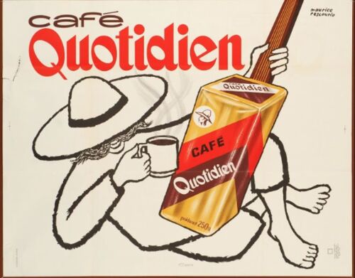 Affiche Café Quotidien