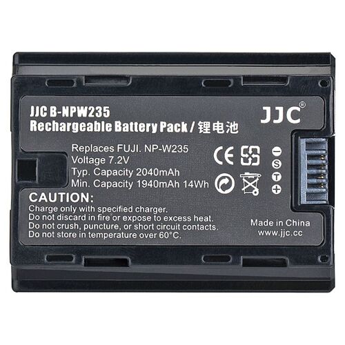 Batterie Rechargeable 2040Mah Remplace Fujifilm Np-W235 Compatible Fujifilm X-T4