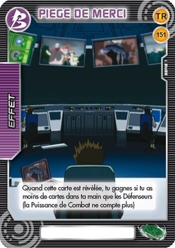Carte Beyblade Piege De Merci 151/160 Tres Rare Vf