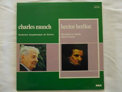 Hector Berlioz, Charles Munch, Boston Symphony Orchestra ‎ Harold En Italie / Ouvertures 33 Tour 2 Vinyl