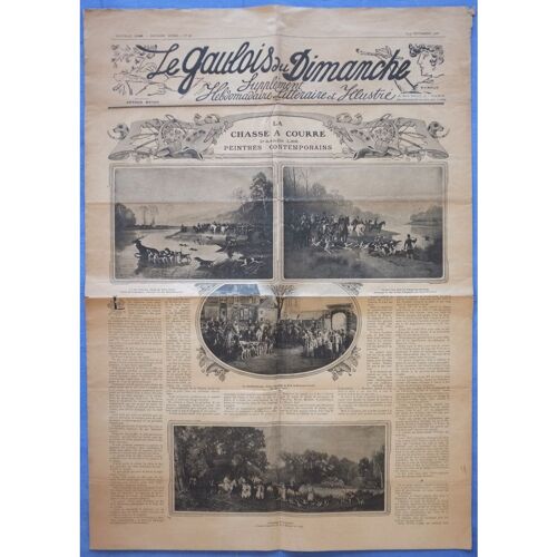 Journal Le Gaulois Du Dimanche - 29-30 Septembre 1906