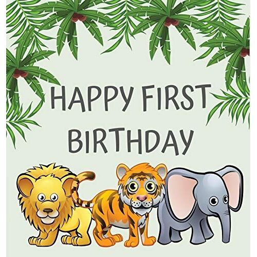First Birthday Guest Book (Hardcover)