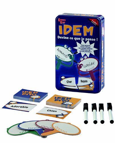 University Games - 8878 - Jeu De Voyage - Idem Devine Ce Que Je Pense