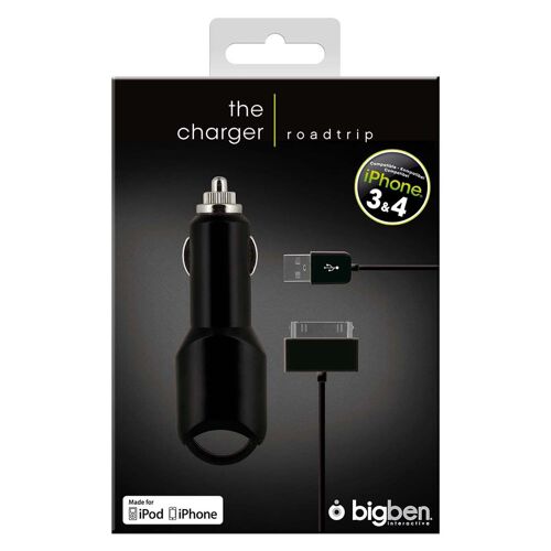 Iphone 3g 3gs Chargeur Allume Cigare Noir Compatible Ipod Touch Iphone